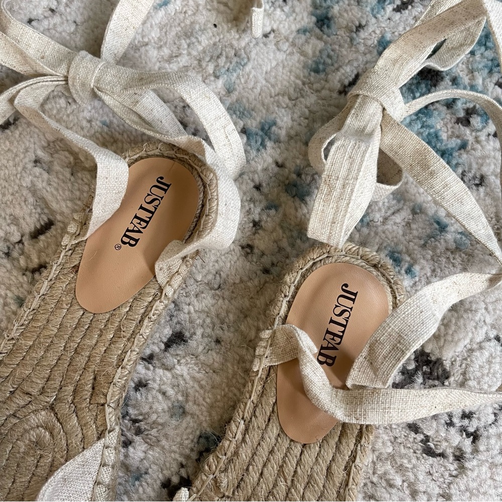 Justfab Kimblyn Espadrille Sandals - Picture 3 of 7